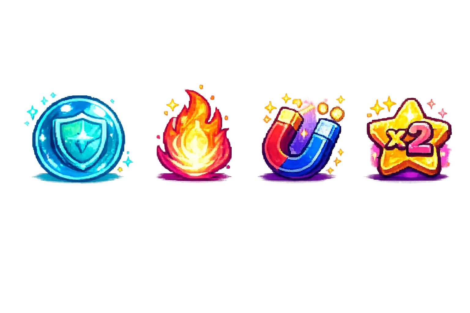 Powerup asset preview